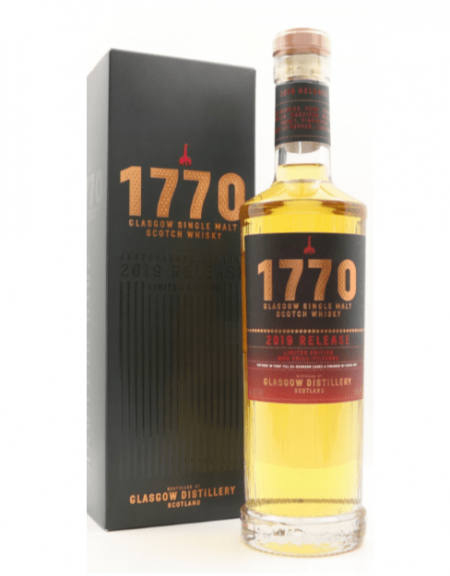 1770 Glasgow Single Malt 2019 release