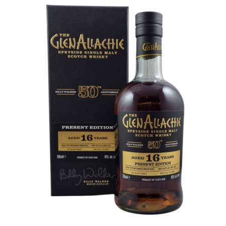 GlenAllachie 16 years old past edition Billy Walker 50th anniversary 57,1%