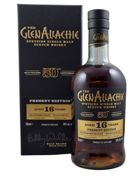 GlenAllachie 16 years old past edition Billy Walker 50th anniversary 57,1%