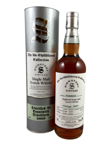Signatory Un-chillfiltered Teaninich 2009 13 years old #8 #17 #18 #19 46%