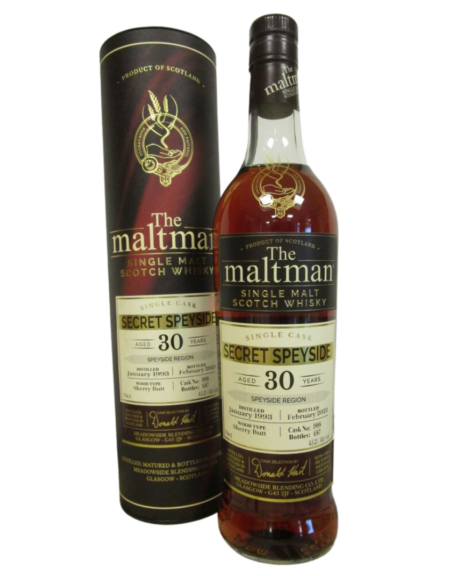 The Maltman Secret Speyside 1993 30 years old #1888 45,2%