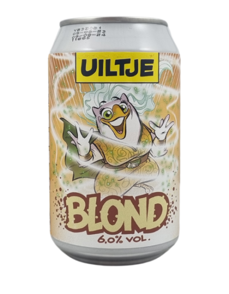 Uiltje Blond blik 33cl bier