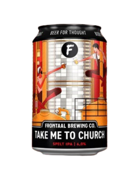 Frontaal Take me to Church blik 33cl