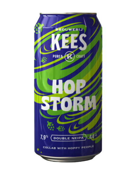 Kees X Hoppy People Hopstorm blik 33cl