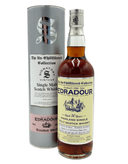 Signatory Un-Chillfiltered Collection Edradour 10 years old #281, 2, 3 en 4 46%
