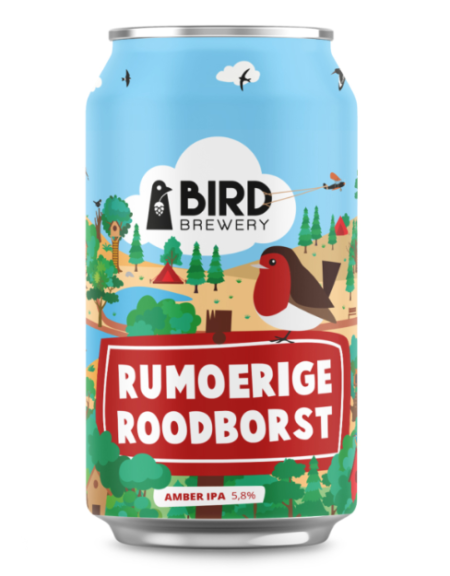Bird Brewery Rumoerige Roodborst blik 33cl