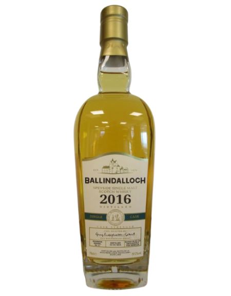Ballindalloch 2016 Single Cask Bourbon Barrel #31
